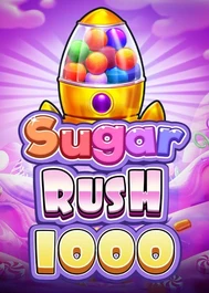 Candy gumball machine artwork for the Sugar Rush 1000 slot
